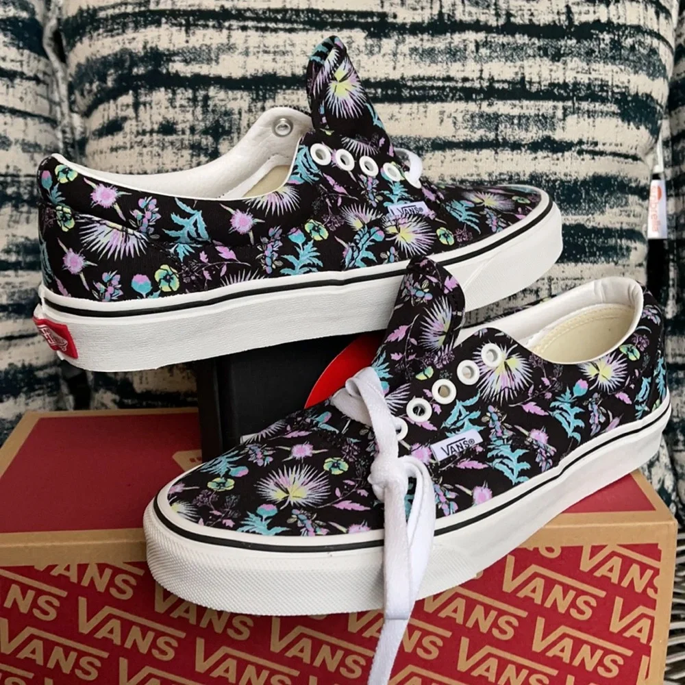 Vans Era Paradise Floral Black/True White WMNS - Picture 9 of 16